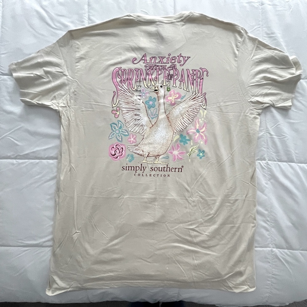 Simply Southern “Anxiety With A Sprinkle of Panic”. Size XXLarge.